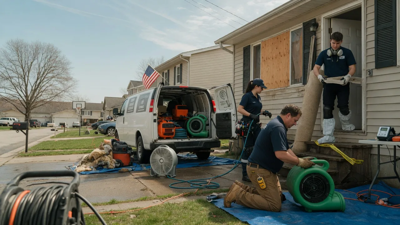 Water Damage Restoration in Genoa, IL near me